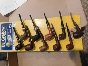 Pubblicità Dr. Grabow Pipa da fumo K-Mart espositore con 10 tubi Dr. Grabow - Foto 1 di 16