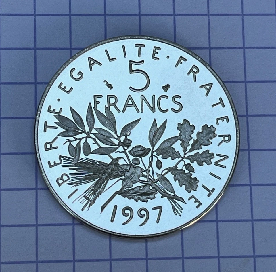 5 Francs 1997 BE @ Belle Epreuve - Photo 1/1