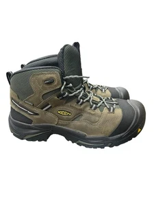 KEEN Utility Men's Braddock Mid Steel Toe WP Work Shoe Gargoyle Size 13 Wide EE - Picture 1 of 6