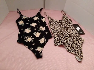 NEU 2 Body Tanga von Derek Heart Gr. M dehnbarer Stoff - Bild 1 von 10