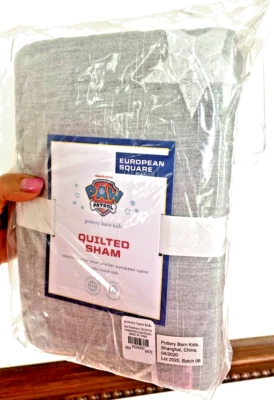 Pottery barn PILLOW Sham holiday star space sky Paw Patrol school disney party - Image 1 of 4