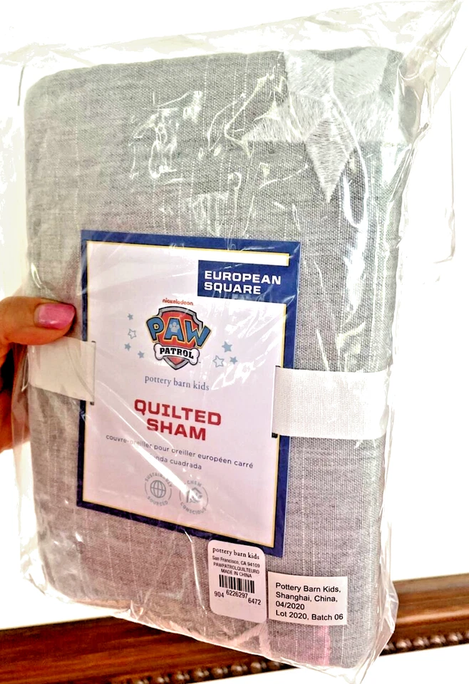 Pottery barn PILLOW Sham holiday star space sky Paw Patrol school disney party - Image 1 of 4