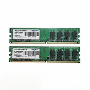 PATRIOT 4GB (2GBx2) PC2-6400 800MHz DDR2 Memory Kit - Picture 1 of 1