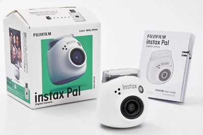 Fujifilm instax Pal Multiformat Camera [Palm-size Milky White unused JPN  DDP US - Image 1 of 4