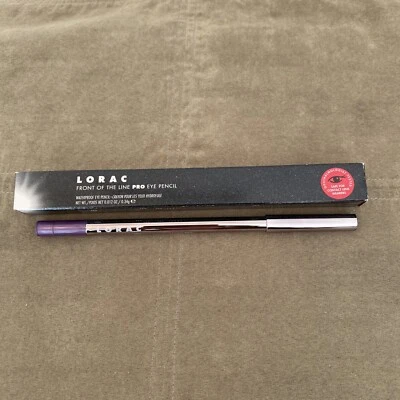 LORAC Front Of The Line Pro Eye Pencil Waterproof .012 oz Violet New in Box - Image 1 of 3