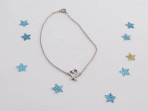 Authentische Tiffany & Co Silber Liebendes Herz Picasso Armbanduhr Tasche enthalten - Bild 1 von 1