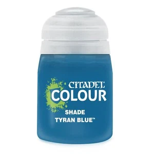 Citadel Shade Tyran Azul 18 ml pintura en olla para miniaturas Juegos Taller - Imagen 1 de 1