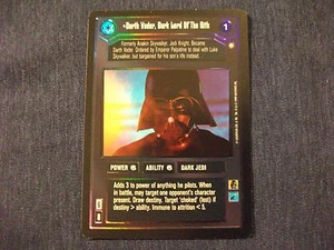 Star Wars CCG Reflections I 1 Lámina Darth Vader, Señor Oscuro de los Sith - Imagen 1 de 1