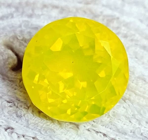 Natürlich Opal Gelb Farbe Exotisch 32.90 Karat Lose Edelstein Runde Form - Bild 1 von 7