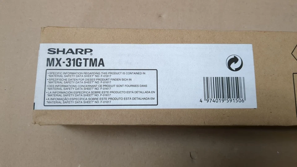 Original Sharp MX 2600/3100 Toner magenta ca. 15.000 Seiten MX31GTMA - Bild 1 von 1