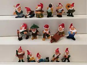 KINDER FERRERO SURPRISE FIGURE CARTINE SERIE GNOMI NANI GNOMBURLONI DWARFS RAR