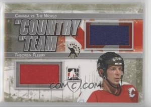2011-12 ITG Canada VS the World My Country My Team Gold Expo Theo Fleury 1/1 - Picture 1 of 2