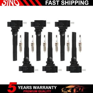 6pcs Ignition Coil & Spark Plug UF826 Fit For Ford Expedition F-150 Navigator - Picture 1 of 12