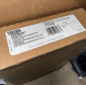 Moen T683BN Brushed Nickel Dartmoor Deck Mounted Roman Tub Filler Trim - Picture 1 of 1