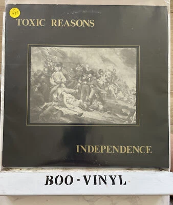 Toxic Reasons - Independence rare hardcore / punk lp vinyl record VG+ / VG+ - Image 1 of 4