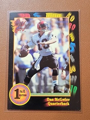 1991 Wild Card Draft - Dan McGwire #111 (RC) - Image 1 of 2
