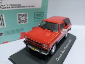 Caricabatteria Ixo Diecast Model 1/43 Dodge Ram 1991 Red Mexico Series - Foto 1 di 6