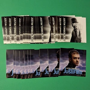 Paquete de 26 pegatinas de música con imagen de Justin Timberlake B&W - Imagen 1 de 2