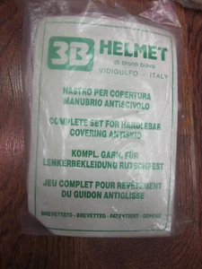 NOS 3B HELMET BAR TAPE HANDLE BAR WRAP - RIBBON - PINK & WHITE - Picture 1 of 2