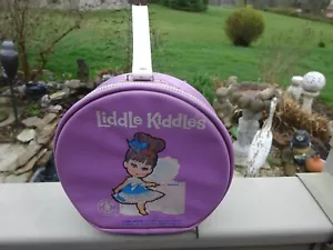 1967 Mattel Liddle Kiddles Tote Lavender Vinyl Bag 1960's Doll Accessory as is - Picture 1 of 9