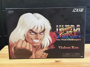 Jada Toys Street Fighter Violent Ken SDCC 2024 Exclusive NEW Sealed - Picture 1 of 7