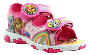 PAW PATROL SKYE & EVEREST Adjustable Comfort Sandals Toddler's Size 10 NWT $30 - Picture 1 of 4