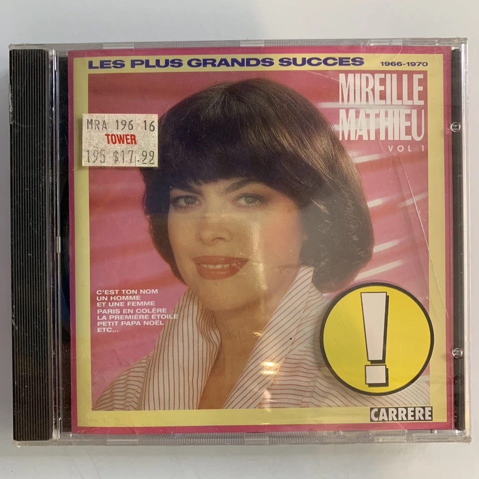 Les Plus Grands Succes, Vol. 1 by Mireille Mathieu (CD, Abilène Disc) New Sealed - Imagem 1 de 2