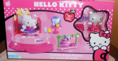 boîte figurine + accessoires HELLO KITTY "jeu scène de mode", neuve - Photo 1/2