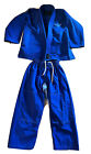 Jayefo Gi Kids K2 Set Blue Ju Jitsu Unisex Team Jacket Pant/ Great Condition