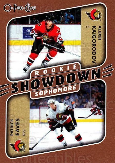 2006-07 O-Pee-Chee #616 Patrick Eaves, Alexei Kaigorodov - Image 1 of 1