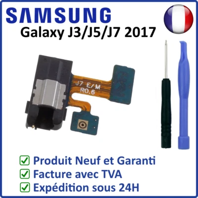 TUCH BUCHSE AUDIO JACK KOPFHÖRER SAMSUNG GALAXY J3 J330 J5 J530 J7 J730 2017