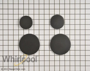 W11161846 NEW OEM Whirlpool Range/Stove/Oven Surface Burner Cap - Picture 1 of 1