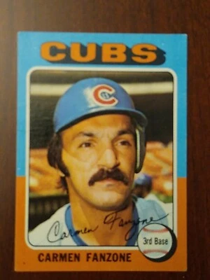 1975 Topps  #363 Carmen Fanzone - Image 1 of 2