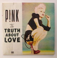 Pink P!nk Signed Autograph Album Vinyl Record - The Truth About Love - JSA COA