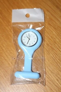 Nurses fob watch veterinary vet RVN pulse uniform pin pale blue Funky Fobz RN - Picture 1 of 1