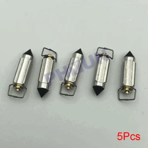 5 Pcs Carburetor Float Value Needles For Honda Kawasaki Arctic Cat ATV 0118-111 - Picture 1 of 5