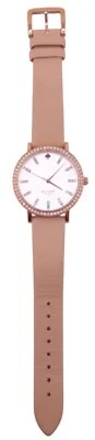 Kate Spade New York Live Colorfully Clear Crystal Beige Watch - Dead Battery NWD - Image 1 of 4