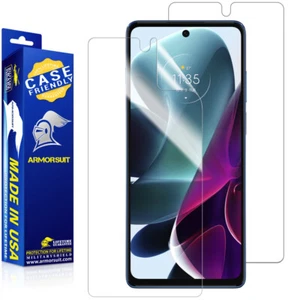 ArmorSuit MilitaryShield [2 Pack] Motorola Moto G200 (2022) Screen Protector USA - Picture 1 of 9