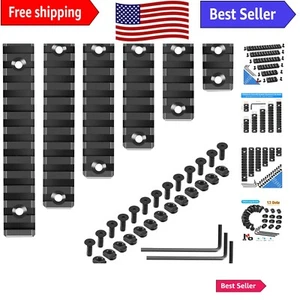 Lightweight Aluminum Picatinny Rails with Versatile Accessories Compatibility - Picture 1 of 7