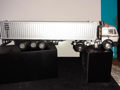 Herpa  MB Container  " CON Trans "  silber    # 1 : 87  (34 ) - Bild 1 von 4