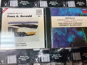 Berwald Symphonies 1-4 Montgomery Symphony 1 & 4 Blomstedt San Francisco Symphon - Picture 1 of 4