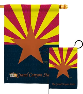 Arizona States USA grand canyon phoenix desert Garden Hosue Yard Flag - Picture 1 of 13