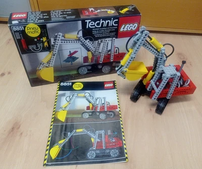 LEGO Technic 8851, Pneumatik Bagger mit BA und Karton - Bild 1 von 4