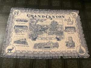 We Love Country Arazzo Coperta Parco Nazionale del Grand Canyon Lancio 69x47 - Foto 1 di 13