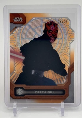 2024 Star Wars High Darth Maul #27 Orange Throne Room 14/25 - Image 1 of 3