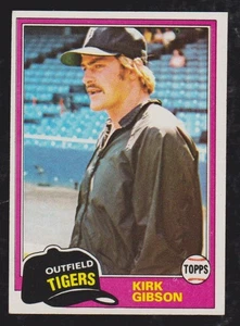 Topps Baseball 1981 #315 Kirk Gibson Rookie casi nuevo **** envío gratuito **** - Imagen 1 de 1