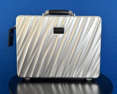 TUMI Aluminum Bullet Train Briefcase 19 Degree LTD ED, Only 150! FULLY INTACT - Image 1 of 4