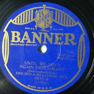 10" 78 RPM-Fred Rich-Until We Meet Again Sweetheart/Fortune is Smiling/0812 - Foto 1 di 4