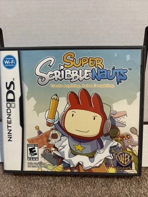 Super Scribblenauts (Nintendo DS, 2010) Completo CIB con Manual Foto 1 de 4