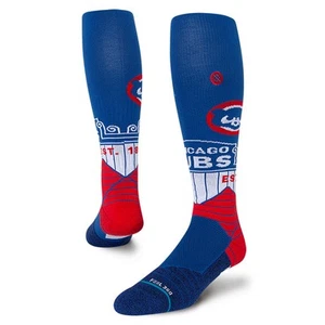 Stance MLB Diamond Pro Chicago Cubs Cubby Bear OTC Socks (L) - Picture 1 of 1
